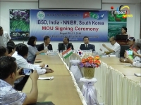India and South Korea today signed a memorandum of understanding