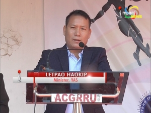 Youth Affairs &amp; sports Minister, Letpao Haokip assures to increase sports budget to avail better incentives to sports persons