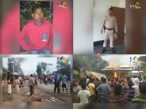 CONSTABLE SHOOTS A MAN, MOB BURNS DOWN HIS HOUSE