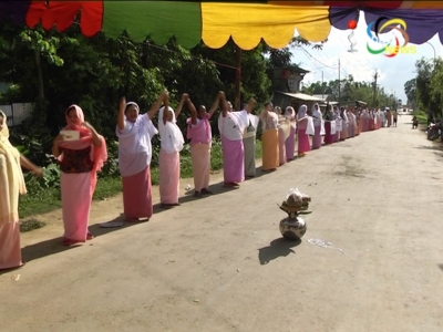 Protestors continued sit-in demanding introduction of a new bill to implement ILPS