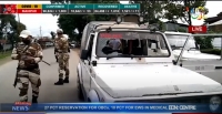 CURFEW VIOLATORS ATTACK POLICE AT HEIGRUMAKHONG, 40 HELD