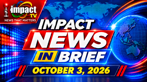 News in Brief 3 October 2026
