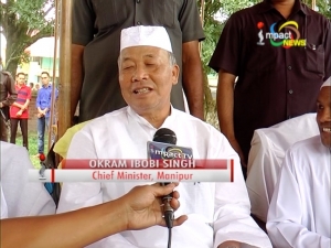 Chief minister O. Ibobi refuses to comment on Congress MLA Y. Erabot's resignation