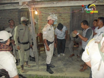 Violence occurred in Wangjing Tentha