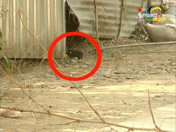 A Remote Controllable IED Bomb was found at the house gate of CPWD Sub Contractor