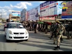 Indefinite curfew imposed from Lamlong to Yaingangpokpi in Porompat and Sawombung sub divisions of Imphal east