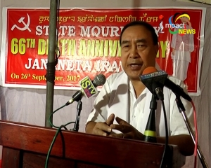 State Secretary of CPI Manipur State Council, Dr. M Nara warns about organ trade mafia against the people of North East