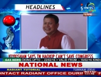 MLA Joykishan says MPCC President TN Haokip can not save the Congress party from losing in the upcoming general election and Imphal Municipal Cooperation Election