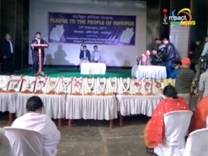 Candidates sign UCM and CCSK Manipur “Pledge to the People of Manipur” on framework agreement