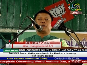 BJP MLA Joykisan accuses govt of neglecting the development of hill areas