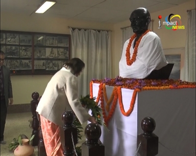 State joins the Nation in paying homage to Father of the Nation Mahatma Gandhi on his 70th death anniversary