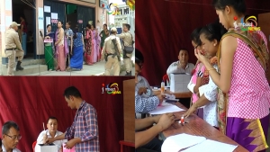 Re-polling held at 14/8 polling station in Yaiskul assembly amid tight security arrangements