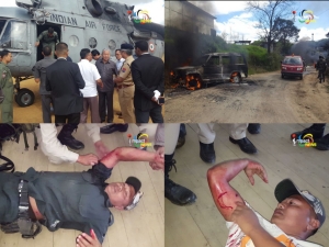 Chief Minister Okram Ibobi Singh greeted with bullets at Ukhrul; security personnel injured during gun battle lasting 15 minutes