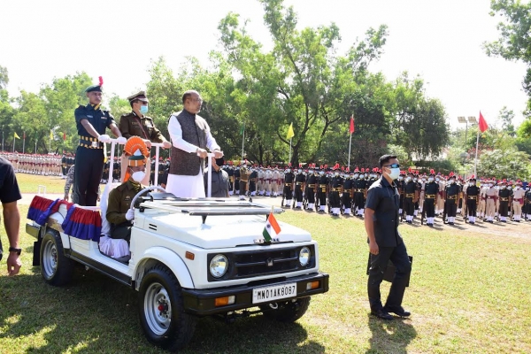 CM BIREN GRACES PASSING OUT PARADE OF CONSTABLES, RIFLEMEN AT PANGEI