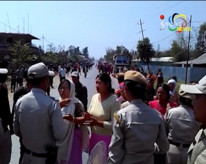 Police arrest 4 accused in murder of Sapam Ranjit of Heingang, angry mob destroys houses of the accused