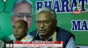 BJP Manipur president Bhabananda asserts BJP making efforts to end blockade as promised