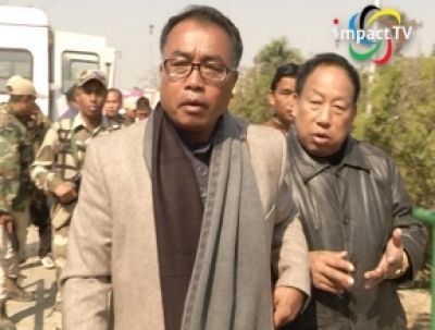 UNC's Gaidon Kamei and Shangkhel Stephen back in Imphal, next round of talk to be held in Imphal on February 7