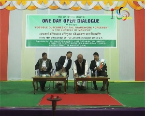Open dialogue on framework agreement espouses the concept of protecting Manipur’s exclusiveness, polity and flexibility