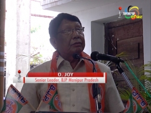 Veteran politician and BJP leader O. Joy claims that Imphal municipal corporation formed by Congress will not last long