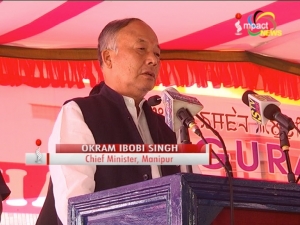 Chief minister Ibobi stresses role of library, says govt is trying to provide benefit of library in all districts