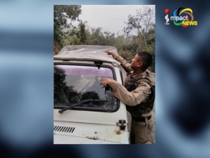 In the first attack on candidate in the 11th assembly elections, gunmen ambush Gaikhangam in Thingkhongjang in Noney district