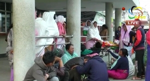 Violence erupted in RIMS following the death of a student