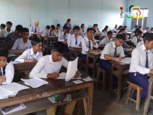 High School Leaving Certificate Examination conducted by Board of Secondary Education Manipur began today
