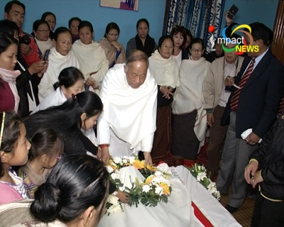 Former minister and renowned historian Prof Gangmumei Kamei passes away, he was 76