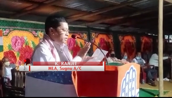 MLA RANJIT URGES CM TO TAKE ACTION AGAINST CE FOR ASKING 10% ON WORK ORDER