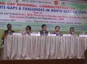 Regional Consultation on Child Rights -Gaps &amp; Challenges in North Eastern States calls for protection of child rights