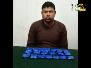 12 Assam Rifles under the aegis of IGAR (South) arrested one drug peddler