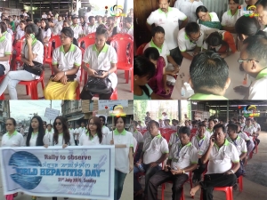 People from different walks of life participate in ‘World Hepatitis Day’ rally in Imphal