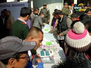 District Election Officer, Imphal West  holds Election Familiarisation Campaign in Khwairamband bazar