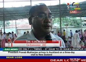 Bandh has been relaxed for the students in view of the AIMPT exam and Meitei mayek examination