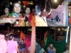 Women vendors launch drive at temporary market last night to prevent untoward incidents
