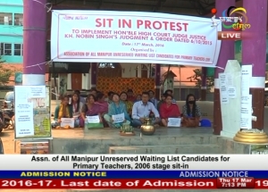 SIT IN PROTEST