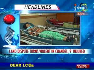 9 persons including 5 women injured in a fight over land dispute between 2 villages in Chandel District, 144 Cr PC imposed in the area