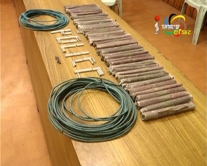 Police arrest 4 NSCN-IM cadres with a large quantity of explosives in Khongshang Bazar in Noney district