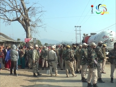 Two including 7-month-old baby injured as police fire tear gas shells in Khundrakpam