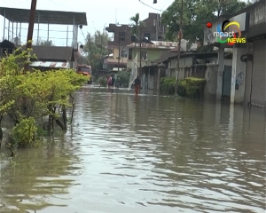 Flood due to the rising level of Waishel maril