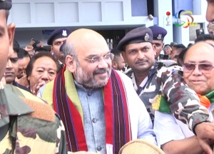 BJP Manipur Pradesh blows election - 2017 bugle, the party hits the campaign mode with the visit of Amit Shah