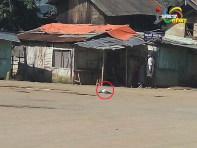 Bomb scare created havoc among the people near the Pallel Police Station