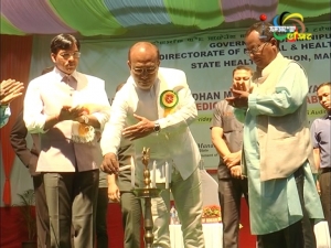 Chief minister Biren launches Pradhan Mantri Bharatiya Jan Aushadi Pariyojana at JNIMS