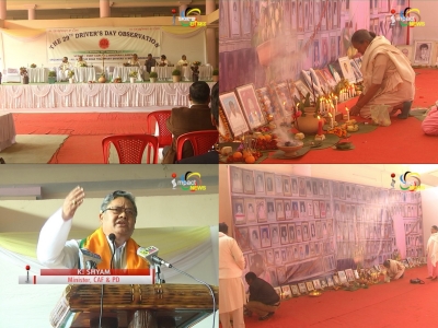 29th Driver’s day is being observed by paying tribute to the deceased drivers of the land across the state